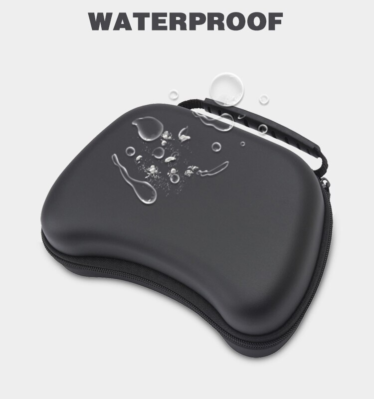 Data Frog EVA Hard Gamepad Handle Zipper Case For Xbox One 360/PS4 Storage Protective Bag For Nintendo Switch Pro / PS3 Gamepad Data Frog EVA Hard Gamepad Handle Zipper Case For Xbox One 360/PS4 Storage Protective Bag For Nintendo Switch Pro / PS3 Gamepad